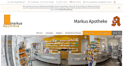 Desktop Screenshot of markus-apotheke-muenster.de
